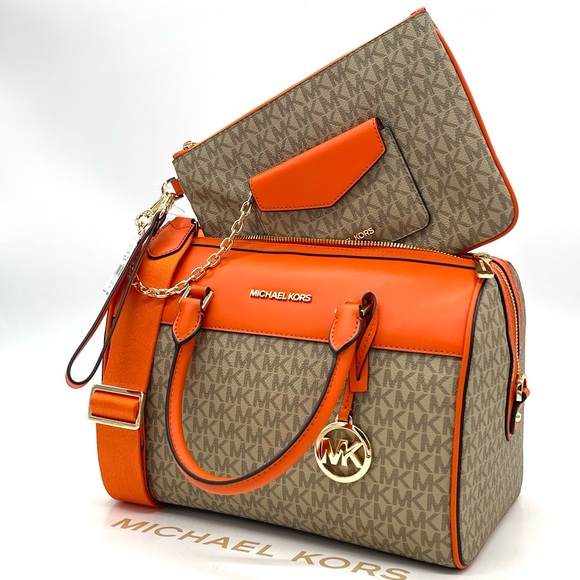 Michael Kors Bags Michael Kors Medium Duffle Satchel Bag Large 2 In